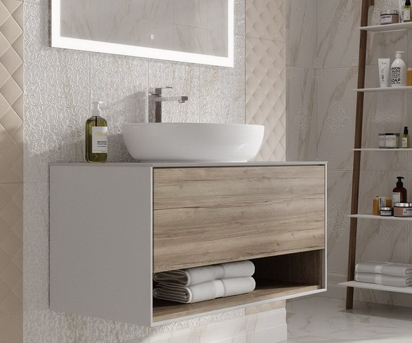 тумба с раковиной KERAMA MARAZZI PLAZA 100